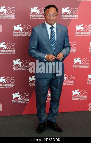 Johnnie To Teilnahme an einem Fotocall für den Film 'Duo Mingjin' ('Dreut Ming Gam') ('Leben ohne Prinzip)' während des 68. Internationalen Filmfestivals 'Mostra' in Venedig am 9. September 2011 im Palazzo del Casino in Venedig, Italien. Foto von Aurore Marechal/ABACAPRESS.COM Stockfoto