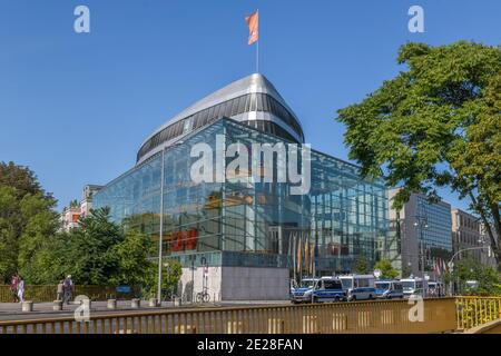 CDU Bundesparteizentrale, Klingelhöferstraße, Tiergarten, Berlin, Deutschland Stockfoto