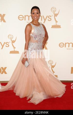 Eva LaRue nimmt an den 63. Jährlichen Primetime Emmy Awards im Nokia Theater L.A. Teil Live in Los Angeles, CA, USA am 18. September 2011. Foto von Lionel Hahn/ABACAPRESS.COM Stockfoto