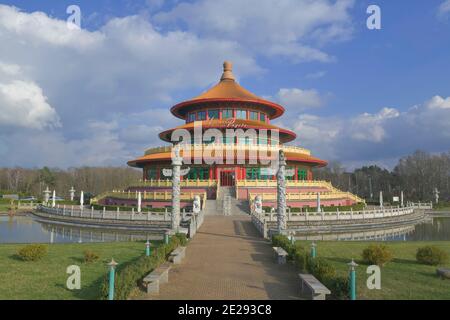 Chinesisches Restaurant Himmelspagode, Birkenwerder, Landkreis Oberhavel, Brandenburg, Deutschland Stockfoto