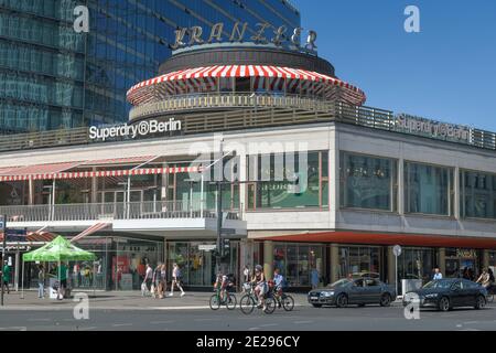 Café Kranzler, Neues Kranzlereck, Kurfürstendamm, Charlottenburg, Berlin, Deutschland Stockfoto