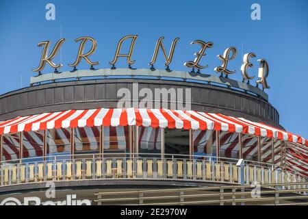 Café Kranzler, Neues Kranzlereck, Kurfürstendamm, Charlottenburg, Berlin, Deutschland Stockfoto