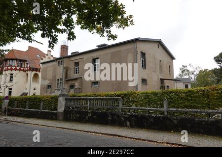 Gedenk- und Begegnungsstätte Leistikowstraße, Potsdam, Brandenburg, Deutschland Stockfoto