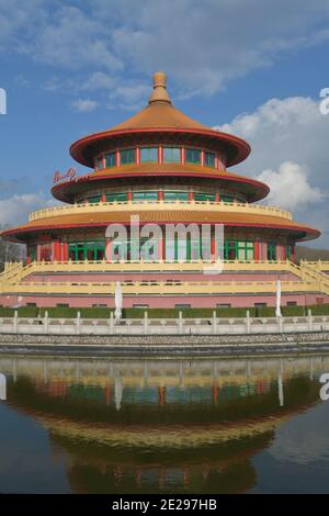 Chinesisches Restaurant Himmelspagode, Birkenwerder, Landkreis Oberhavel, Brandenburg, Deutschland Stockfoto