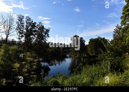 Blick auf den Nepean River im Westen von Sydney, Australien Stockfoto