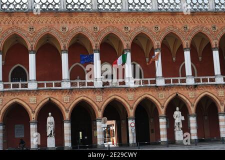 Die Loggia Amulea in Padua Italien Stockfoto