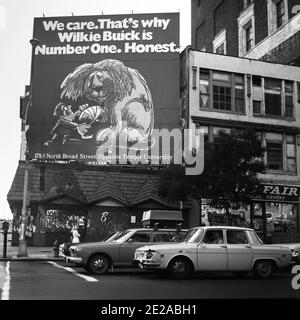 Straßenszene. Philadelphia, USA, 1976 Stockfoto