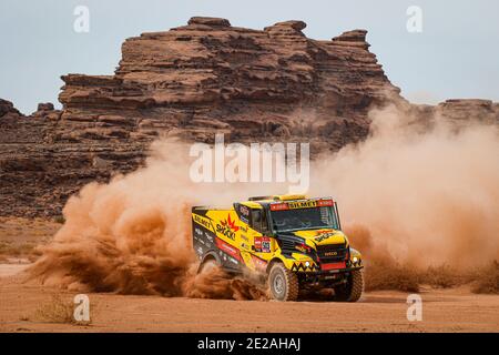 503 Macik Martin (cze), Tomasek Frantisek (cze), Svanda David (cze), Iveco, Big Shock Racing, Camion, Truck, Action während Th / LM Stockfoto