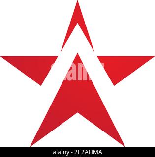 Star Logo Vorlage Vektor icon Abbildung design Stock Vektor