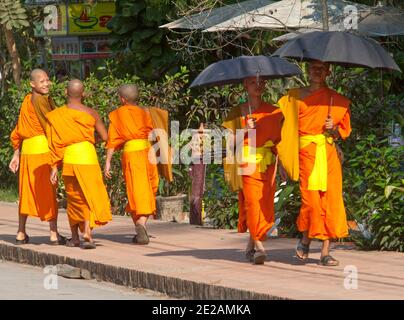 LUANG PRABANG/LAOS Stockfoto