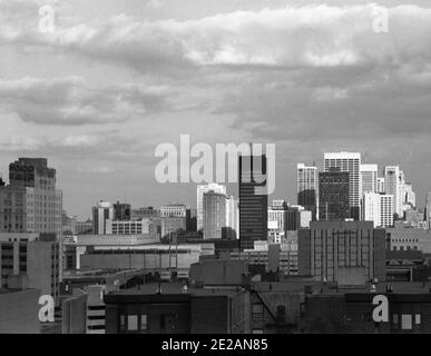 Urban Landscape, Philadelphia, USA, 1976 Stockfoto