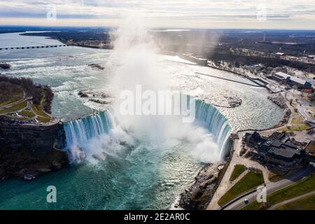 Horseshoe Falls, Niagara Falls, Ontario, Kanada Stockfoto