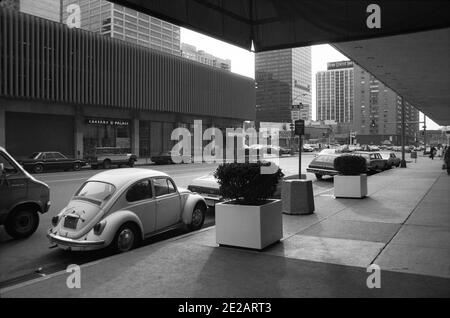 Urban Landscape, Philadelphia, USA, 1976 Stockfoto