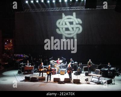 David Crosby, Stephen Stills und Graham Nash im Konzert im Rome Auditorium, Juli 13th 2013 Stockfoto