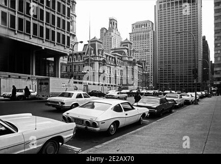 Urban Landscape, Philadelphia, USA, 1976 Stockfoto