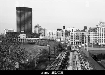 Urban Landscape, Philadelphia, USA, 1976 Stockfoto