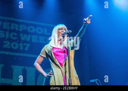 Nile Rodgers live bei der Liverpool Music Week, Liverpool, England, Großbritannien. Stockfoto