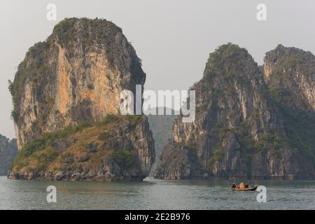 HA LONG BAY, VIETNAM Stockfoto
