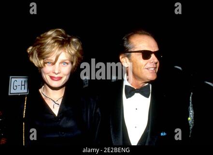 JACK NICHOLSON REBECCA BROUSSARD Quelle: Ralph Dominguez/MediaPunch Stockfoto
