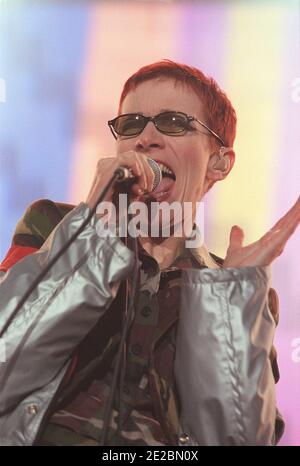 Die Eurythmics im Konzert in der Wembley Arena in London, Großbritannien. November 1999 Stockfoto