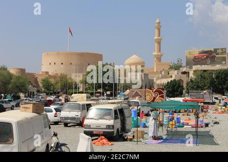 Markt in Nizwa (Oman) Stockfoto