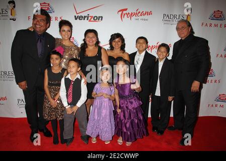 George Lopez, Eva Longoria, Alejandra Guzman, Edward James Olmos nehmen am 15. oktober 2011 an der "Padres Contra El Cancer" Gala in Las Vegas Teil. Foto von AJM/ABACAPRESS.COM Stockfoto