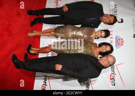 George Lopez, Eva Longoria, Alejandra Guzman, Edward James Olmos nehmen am 15. oktober 2011 an der "Padres Contra El Cancer" Gala in Las Vegas Teil. Foto von AJM/ABACAPRESS.COM Stockfoto