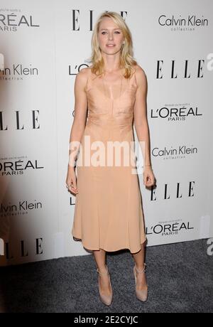 Naomi Watts bei Elle's 18. Annual Women in Hollywood Tribute am 17. Oktober 2011 im Four Seasons Hotel in Los Angeles, CA, USA. Foto von Lionel Hahn/ABACAPRESS.COM Stockfoto