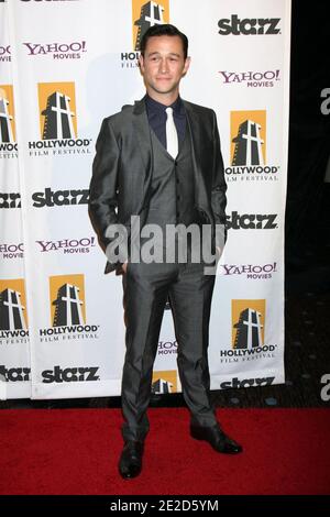 Joseph Gordon-Levitt bei der 15. Jährlichen Hollywood Film Awards Gala am 24. Oktober 2011 im Beverly Hilton Hotel in Beverly Hills, Los Angeles, CA, USA. Foto von Tony DiMaio/ABACAPRESS.COM Stockfoto