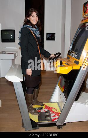 Zabou Breitman nimmt an der Vorstellung der Ausstellung "Game Story, une histoire du jeu Video" Teil, die am 09. November 2011 im Grand Palais in Paris, Frankreich, stattfindet. Foto von Nicolas Genin/ABACAPRESS.COM Stockfoto