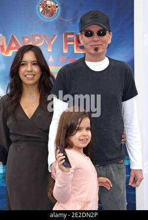 Billy Bob Thornton und Familie bei der Weltpremiere von 'Happy Feet Two' im Graumans Chinese Theatre in Hollywood, Los Angeles, CA, USA am 13. November 2011. Foto von Baxter/ABACAPRESS.COM Stockfoto