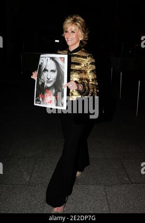 Jane Fonda bei der L'OREAL Party in Paris, Frankreich am 14. November 2011. Foto von ABACAPRESS.COM Stockfoto