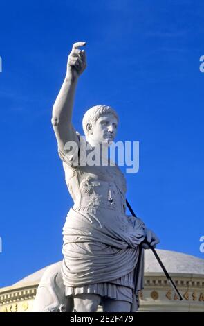 Statue im Caesar's Palace in Las Vegas, Nevada Stockfoto