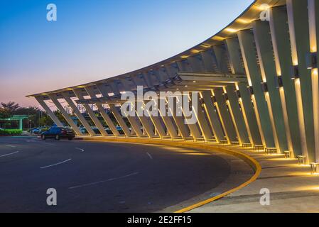 Yunlin Bahnhof befindet sich in Huwei Township in Yunlin County, Taiwan Stockfoto