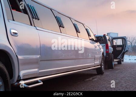 VIP-Limousine Stockfoto