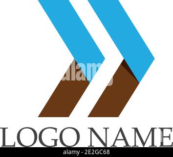 Business Arrows Logo Vektor Vorlage Stock Vektor