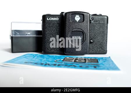 Lomo Minitar klassische Filmkamera Stockfoto