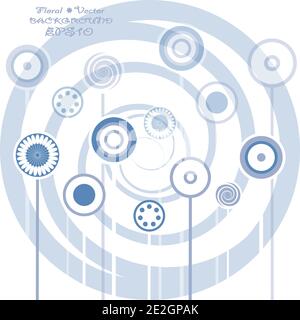 Blumen Hintergrund Traum Stock Vektor