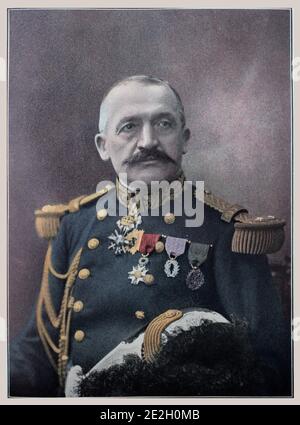 Paul Andre Marie Maistre (1858-1922) war ein französischer General, Kommandeur der 6. Und der 10. Französischen Armeen während des ersten Weltkriegs In der Endphase Stockfoto