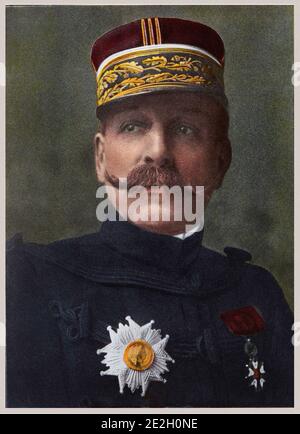Augustin Yvon Edmond Dubail (1851 - 1934) war ein General der französischen Armee. Er befehligte während des ersten Weltkriegs die Erste Armee- und Heeresgruppe Ost Stockfoto