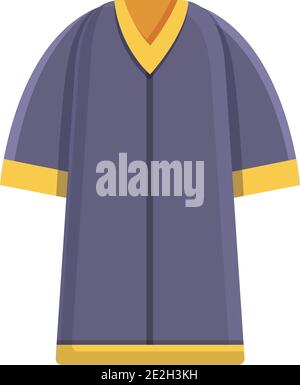 Symbol für Kleidung des Grades. Cartoon von Grad Kleidung Vektor-Symbol für Web-Design isoliert auf weißem Hintergrund Stock Vektor