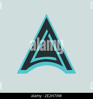 Anfangsbuchstabe EIN Logo Vektor Symbol Design Konzept Stock Vektor