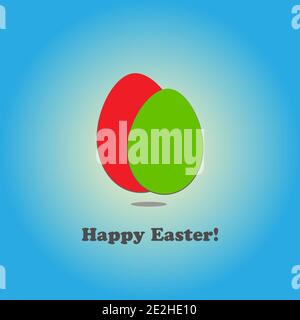 Ostern Eiern Hintergrund Stock Vektor