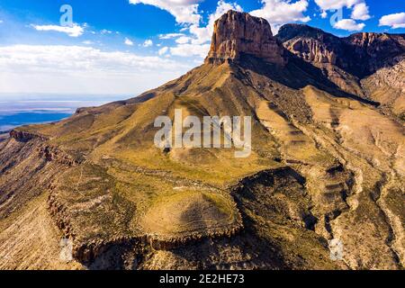 El Capitan, Guadalupe Mountains National Park, TX, USA Stockfoto