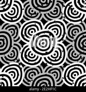 Grunge Schwarz Weiß Stock Vektor