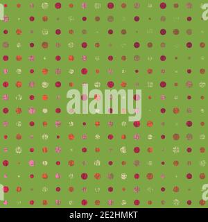 Grunge Farbpunkte Stock Vektor