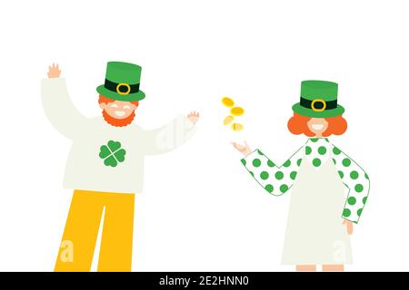 St. Patricks Day Kunst Stock Vektor