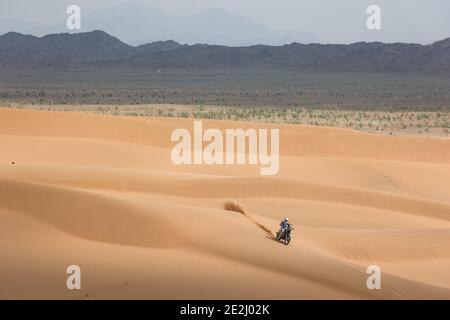 42 Van Beveren Adrien (Fra), Yamaha, Monster Energy Yamaha Rally Team, Moto, Bike, Aktion während der 11. Etappe der Dakar 2 / LM Stockfoto