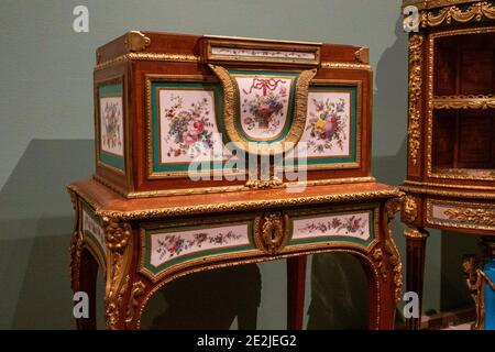 Skulptur und Dekorative Kunst in Mitteleuropa, 1700-1800, Ausstellungen im Metropolitan Museum of Art, New York City, USA Stockfoto