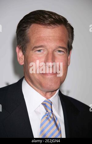 Brian Williams besucht am 13. Juni 2007 die Premiere von 'A Mighty Heart' im Ziegfeld Theater in New York City. Foto: Henry McGee/MediaPunch Stockfoto